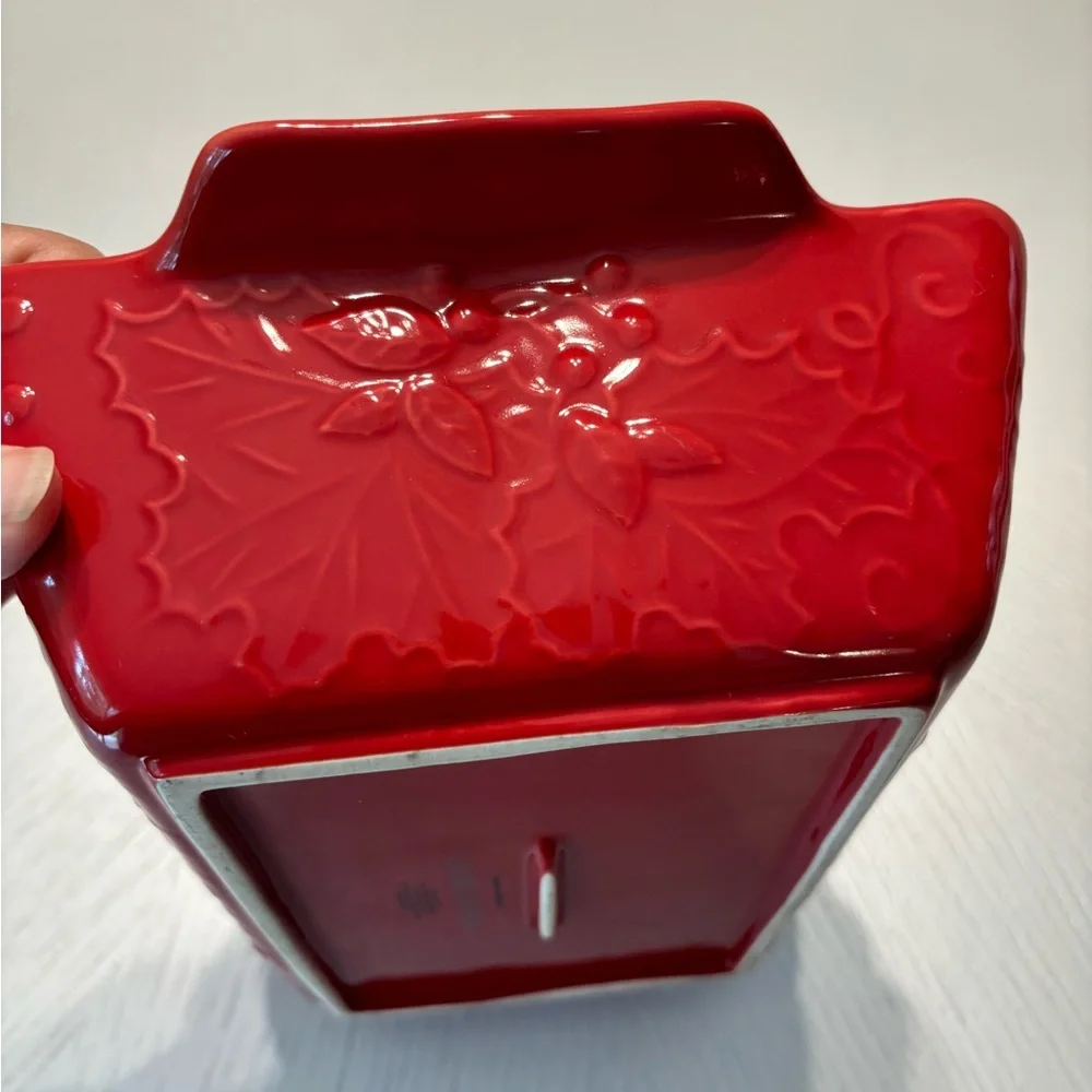Laurie Gates Small Square Casserole Baking Dish Red 1.85 Quarts